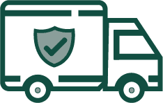 Icon Versicherter Transport Kostenlos Wohnholz Design