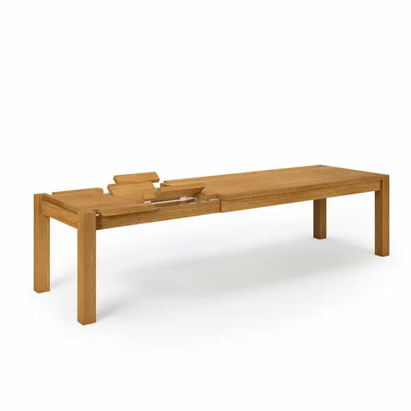 Essstisch Ausziebar Holz Massivholz Eiche Belus Ausziehtisch V2