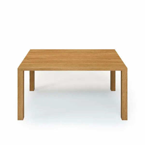 Essstisch Holz Massivholz Vollholztisch Holzbeine Eiche Erria V1