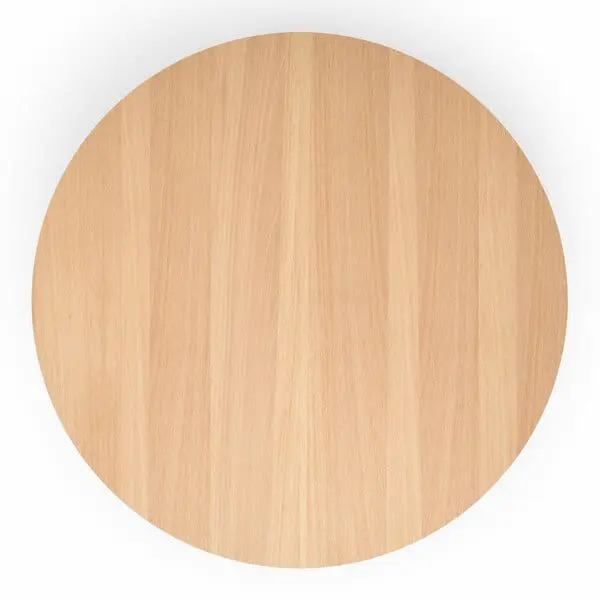 Tischplatte Holz Rund Massivholz Nach Maß Buche Gerade Kante V2