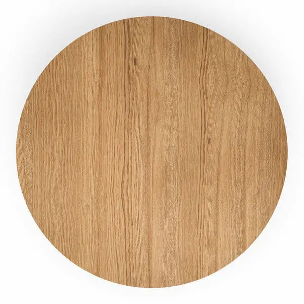 Tischplatte Holz Rund Massivholz Nach Maß Eiche Schweizer Kante V4