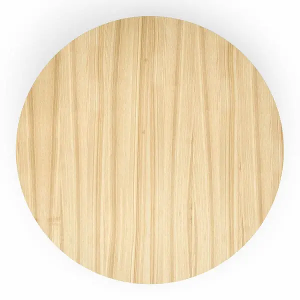 Tischplatte Holz Rund Massivholz Nach Maß Esche Gerade Kante V2
