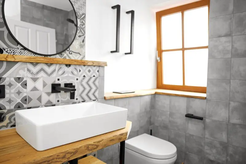 Waschtischplatte Baumkante Eiche massiv Wohnholz Design für Dein Zuhause