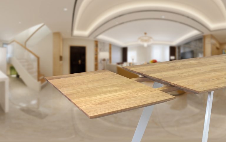 Tisch Mit Ansteckplatte