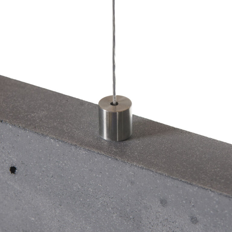 Concrete Line Esstischlampe Beton Aufhängung