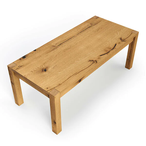 Essstisch Holz Massivholz Vollholztisch Wildeiche Belus V11