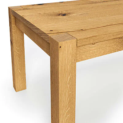 Essstisch Holz Massivholz Vollholztisch Wildeiche Belus V8