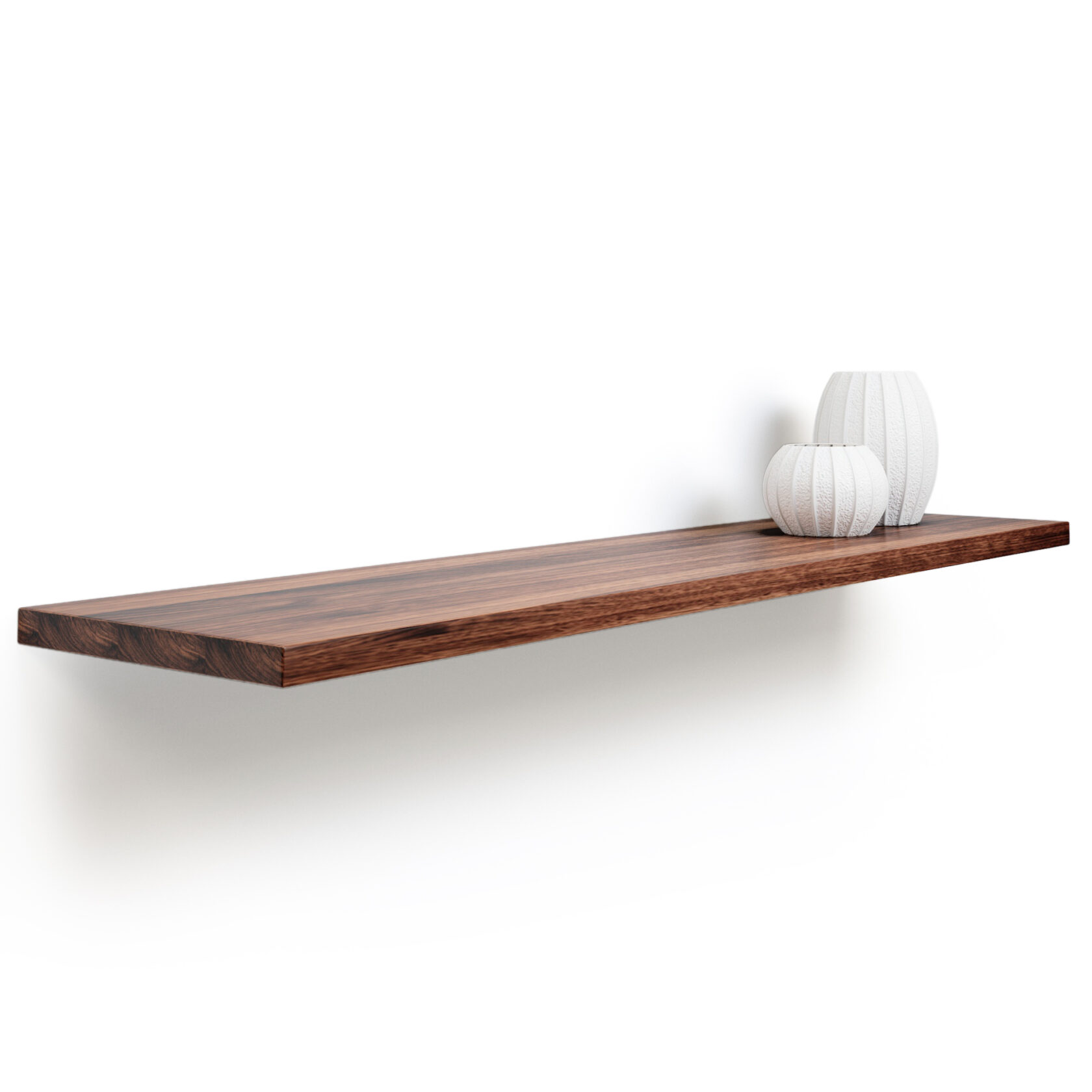 Wandregal Wandboard Schweberegal Nussbaum Massiv Kaufen