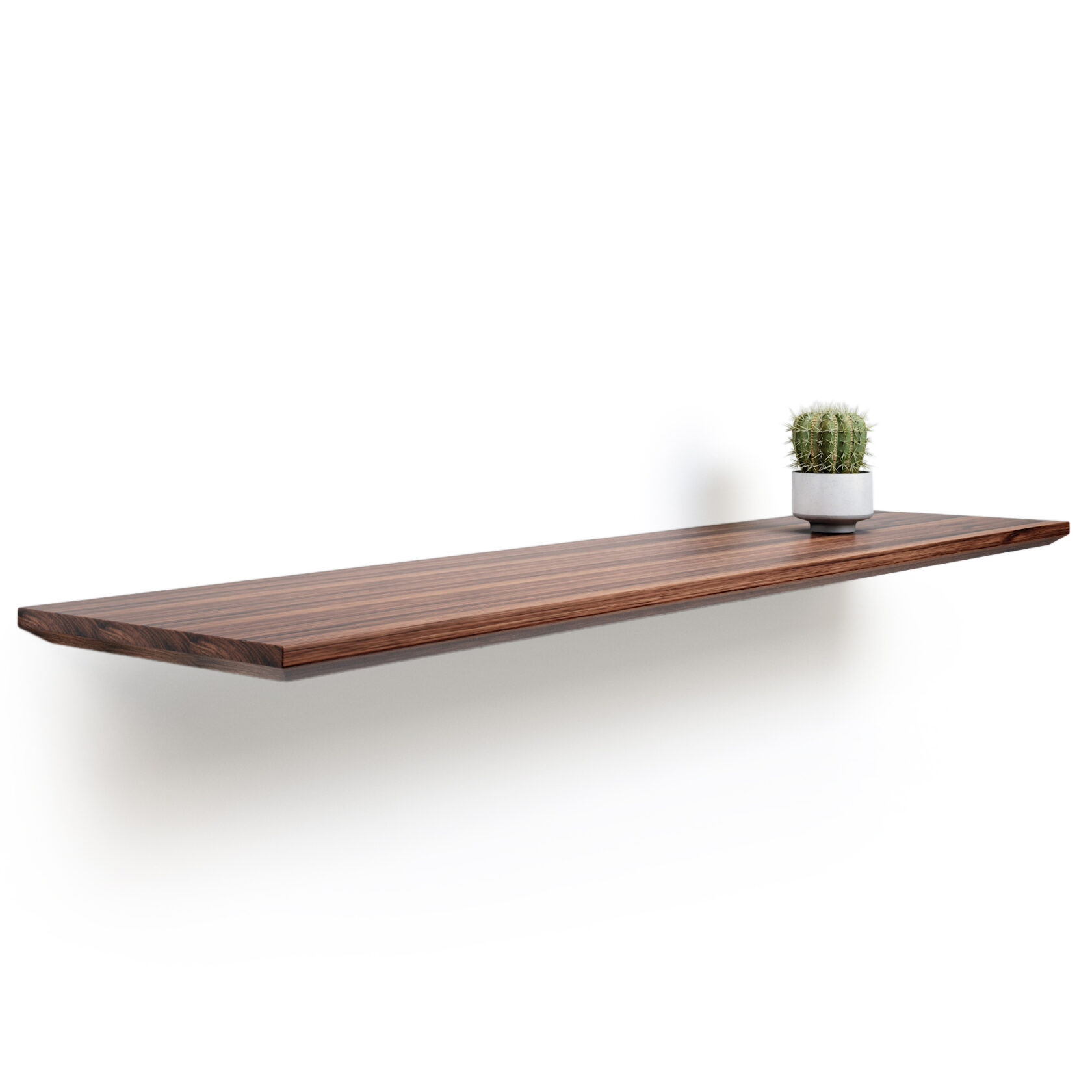Wandregal Wandboard Schweberegal Nussbaum Massiv Schweizer Kante Kaufen