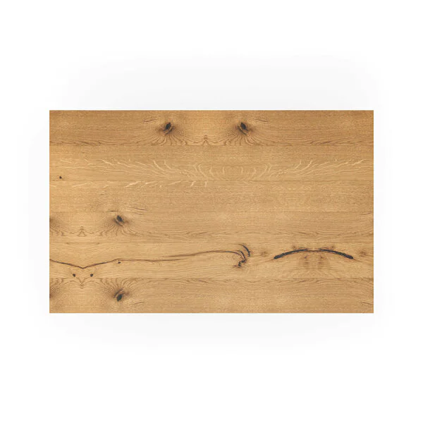 Tischplatte Wildeiche Massiv Gerade Kante Rustikal Asteiche Kaufen Draufsicht