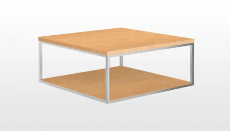 Couchtisch Eiche Massivholz Couchtischfach Wohnholz Design