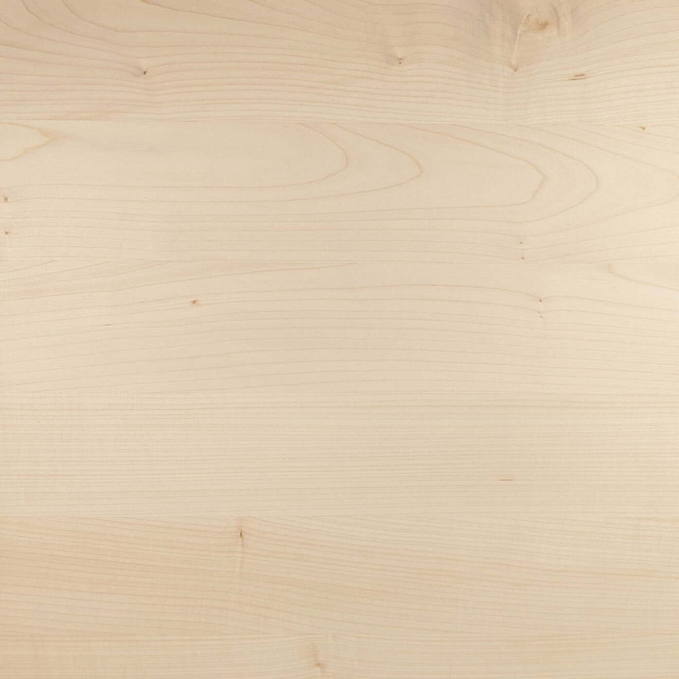 Tischplatte Ahorn Natur 25mm - Maßzuschnitt 100x70cm Melaminbeschichtet
