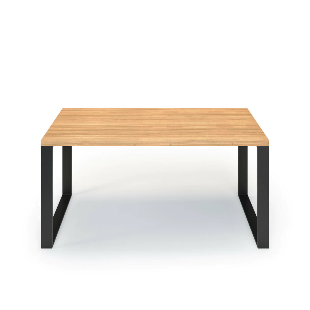 Esstisch Massivholz Esche Nach Maß Metall Alus Front