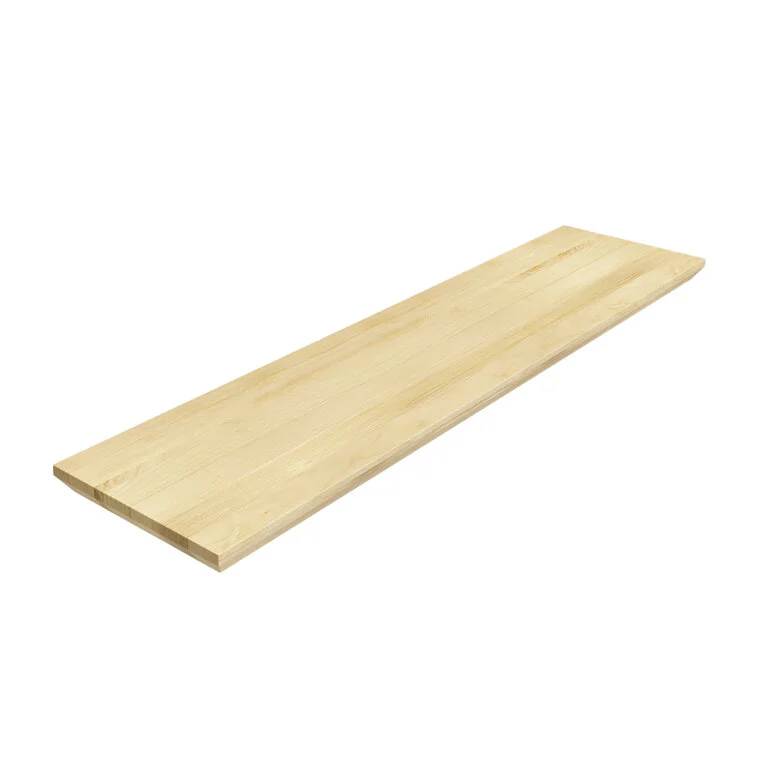 Ahorn Brett Massiv Holz Ablage Brett Schweizer Kante Seite