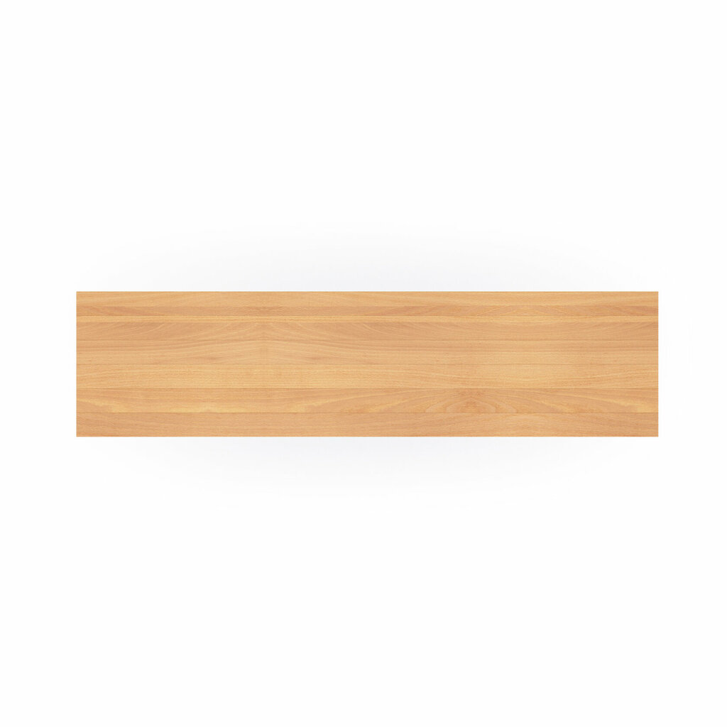 Buche Brett Massiv Holz Ablage Regalbrett Schweizer Kante Draufsicht