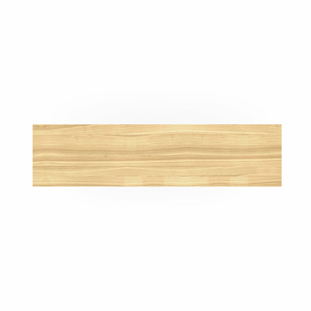 Regalbrett Esche Massiv Holz Ablage Brett Gerade Kante Draufsicht