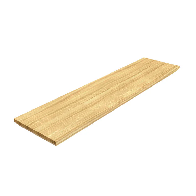 Regalbrett Esche Massiv Holz Ablage Brett Schweizer Kante Seite