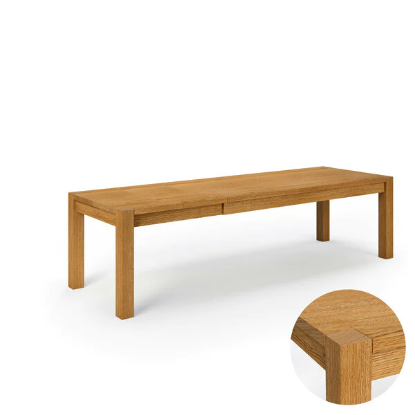 Essstisch Ausziebar Holz Massivholz Eiche Belus Ausziehtisch V12