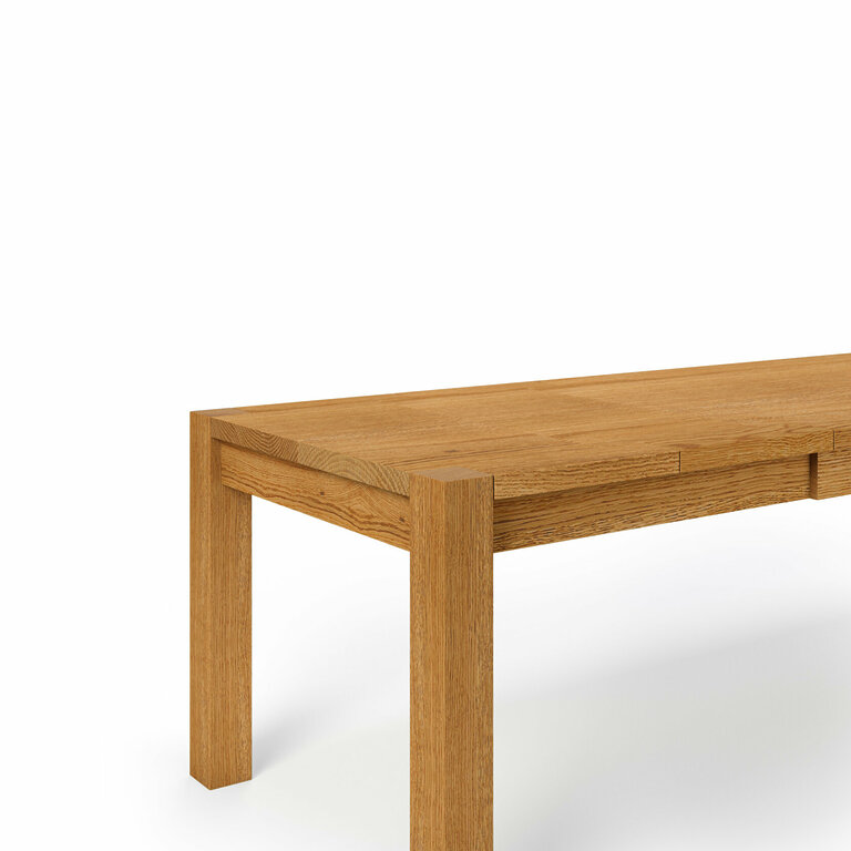 Essstisch Ausziebar Holz Massivholz Eiche Belus Ausziehtisch V4