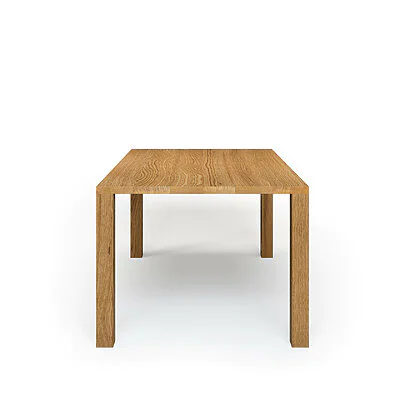 Essstisch Holz Massivholz Vollholztisch Holzbeine Eiche Erria V3