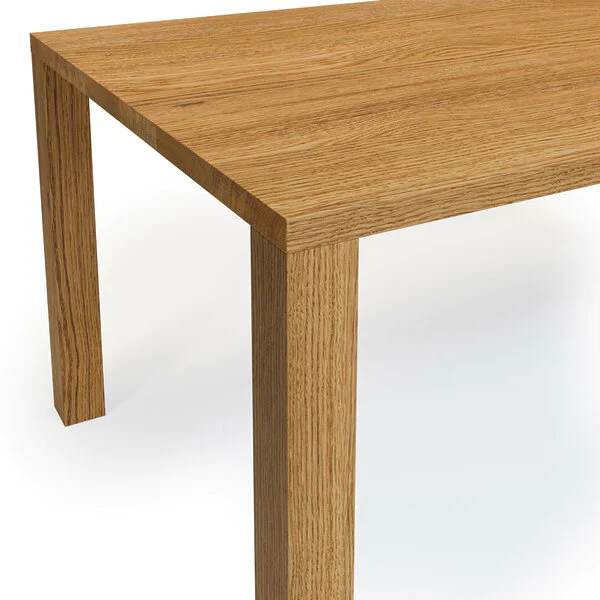 Essstisch Holz Massivholz Vollholztisch Holzbeine Eiche Erria V5