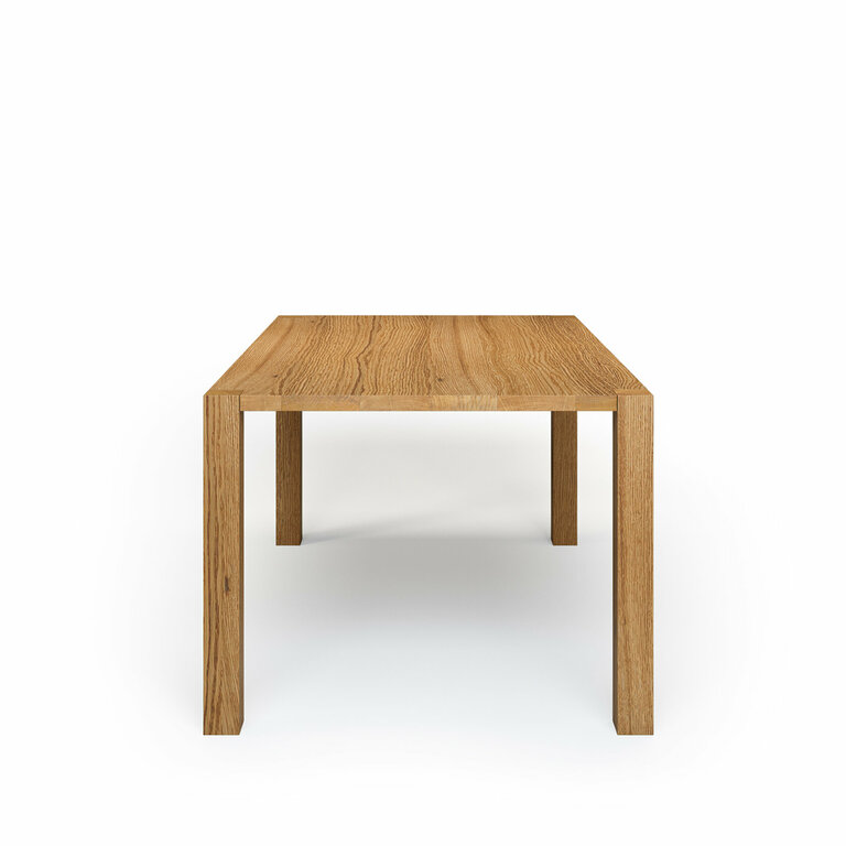 Essstisch Holz Massivholz Vollholztisch Holzbeine Eiche Fohla V3