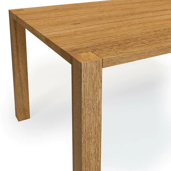 Essstisch Holz Massivholz Vollholztisch Holzbeine Eiche Fohla V5