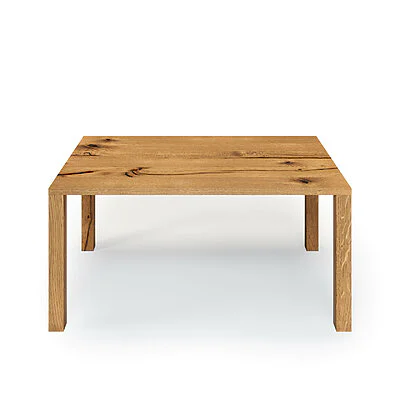 Essstisch Holz Massivholz Vollholztisch Holzbeine Wildeiche Erria V1