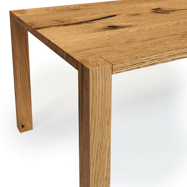 Essstisch Holz Massivholz Vollholztisch Holzbeine Wildeiche Fohla V5