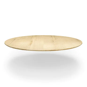 Tischplatte Holz Rund Massivholz Nach Maß Ahorn Schweizer Kante V3