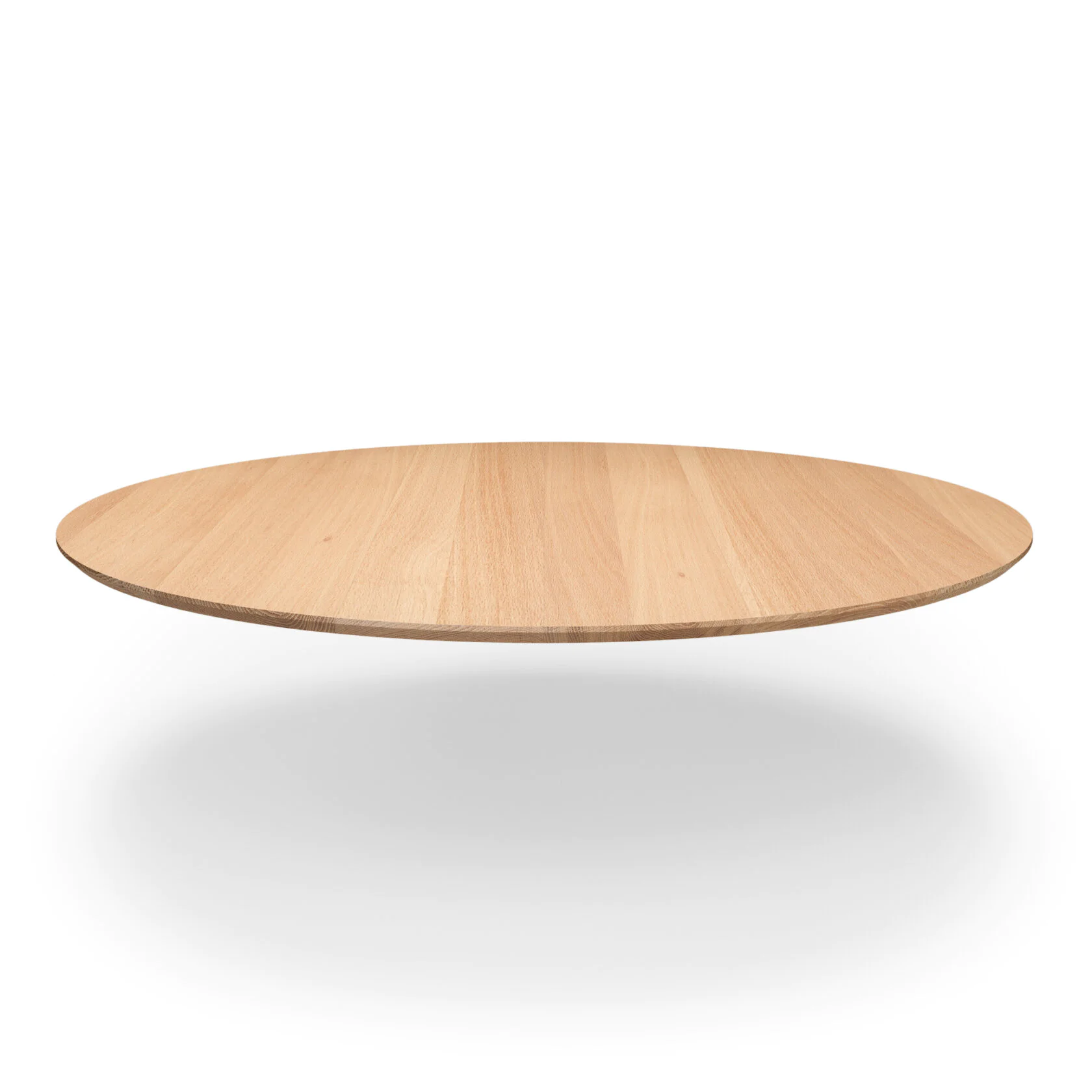 Tischplatte Holz Rund Massivholz Nach Maß Buche Schweizer Kante V3