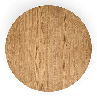 Tischplatte Holz Rund Massivholz Nach Maß Eiche Schweizer Kante V4