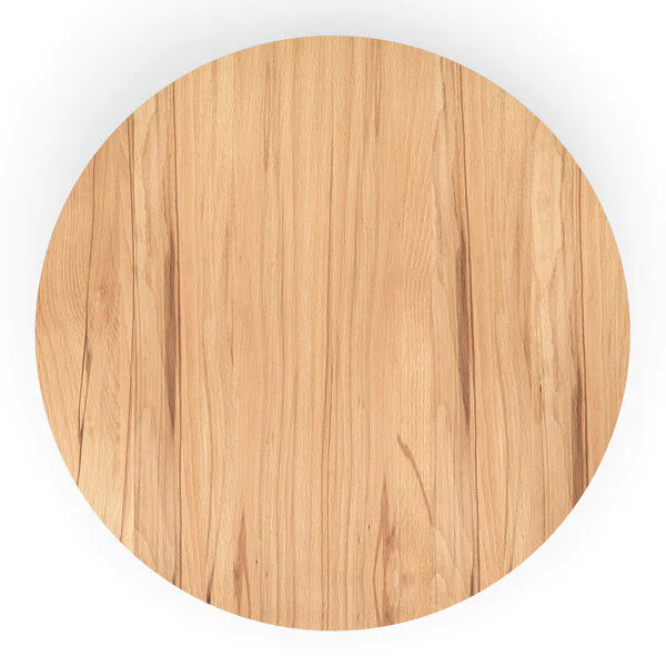 Tischplatte Holz Rund Massivholz Nach Maß Kernbuche Gerade Kante V2