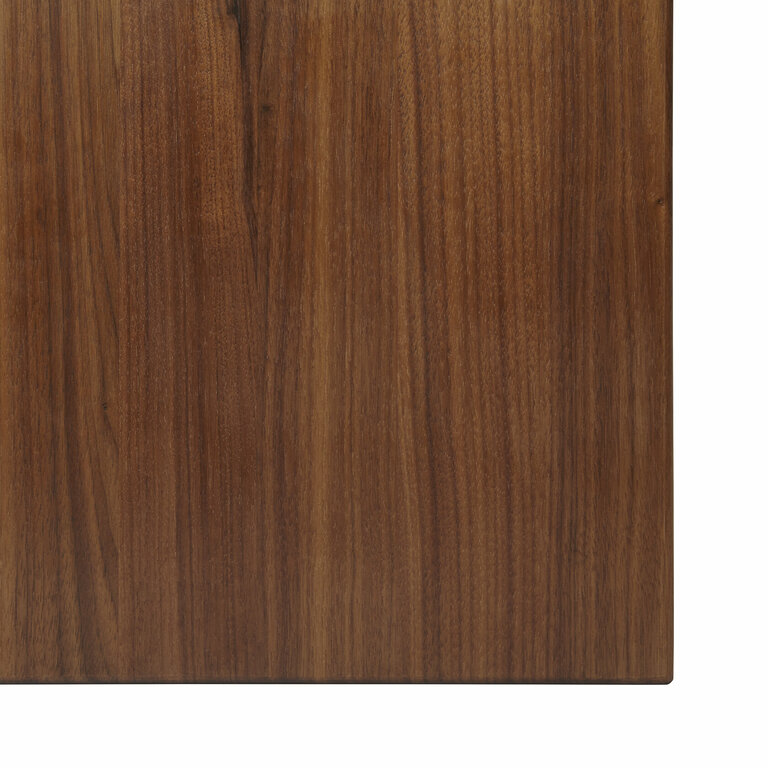 Schneidebrett Holz Nussbaum Holzbrett Massiv Detailaufnahme V1