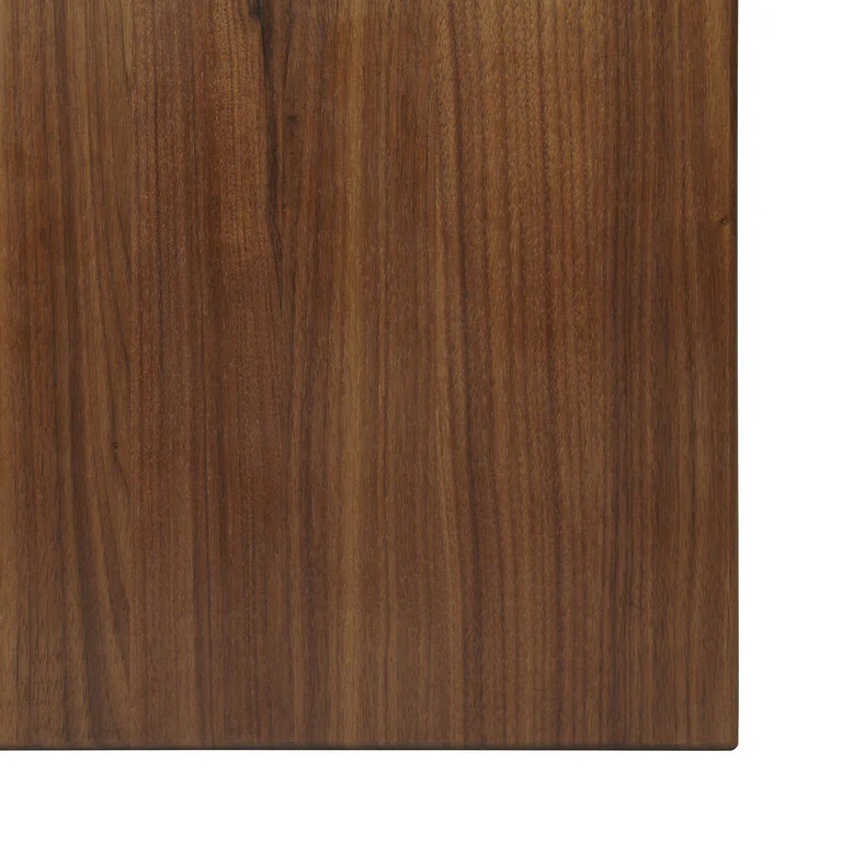 Schneidebrett Holz Nussbaum Holzbrett Massiv Detailaufnahme V1